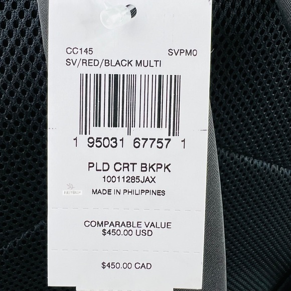 Coach Court Backpack With Tartan Plaid Print - Picture 15 of 16